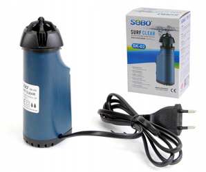 SOBO SK-03 FILTR POWIERZCHNIOWY 3W SKIMMER 200l/h