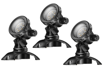 SUNSUN CED-110C Lampy LED kolor światła biały-ciepły, oświetlenie do oczka wodnego, basenu, ogrodu