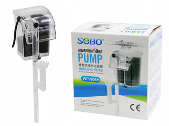 SOBO WP-206H FILTR KASKADOWY 250l/h AKWARIUM 10-50