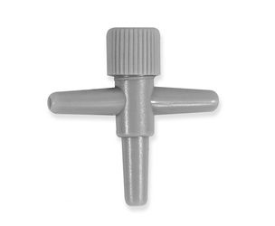 Trójnik, rozdzielacz powietrza na 2 wyjścia, z zaworem do regulacji