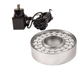 Ring świetlny 36x LED - białe oświetlenie do oczka wodnego, stawu, basenu lub ogrodu