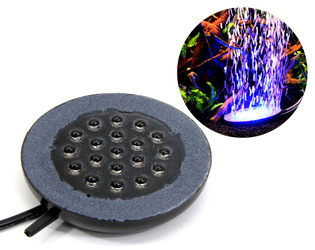 Kamień napowietrzajacy RING z podświetleniem LED 7,5cm