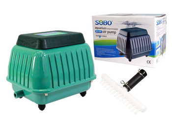 SOBO SB-60B POMPA POWIETRZA 4200l/h 60W - membranowy napowietrzacz do akwarium i oczka wodnego
