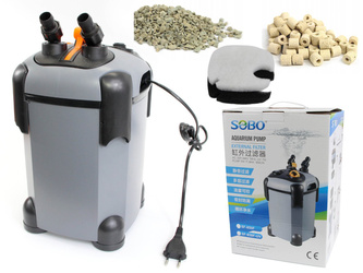 SOBO FILTR ZEWNĘTRZNY SF-850-UV LAMPA 7W AKWARIUM