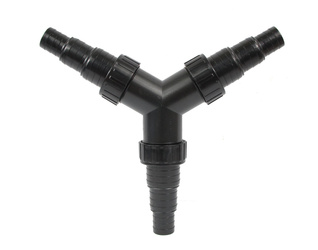 Trójnik, rozdzielacz na węże 1", 1 ¼", 1 ½" / 25mm, 32mm, 38mm