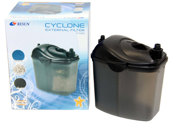 RESUN Cyclone CY-20 - mini filtr zewnętrzny do akwarium 20-60L