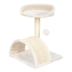 Pet HOBBY Drapak dla kota, 3-poziomowy z tunelem, legowiskiem  i piłeczką