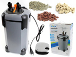 SOBO SF-2200-UV filtr zewnetrzny - kubełkowy z lampa UV-C 9W do akwarium 300L - 650L