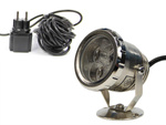 Reflektor, metalowa lampa LED 3W - kolorowe oświetlenie do oczka wodnego, stawu, basenu lub ogrodu