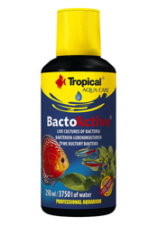 TROPICAL BACTO-ACTIVE 250ml - żywe kultury bakterii do akwarium słodkowodnego i morskiego